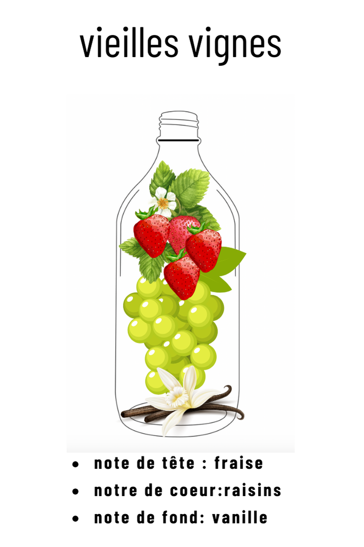 Recharge parfum vieilles vignes