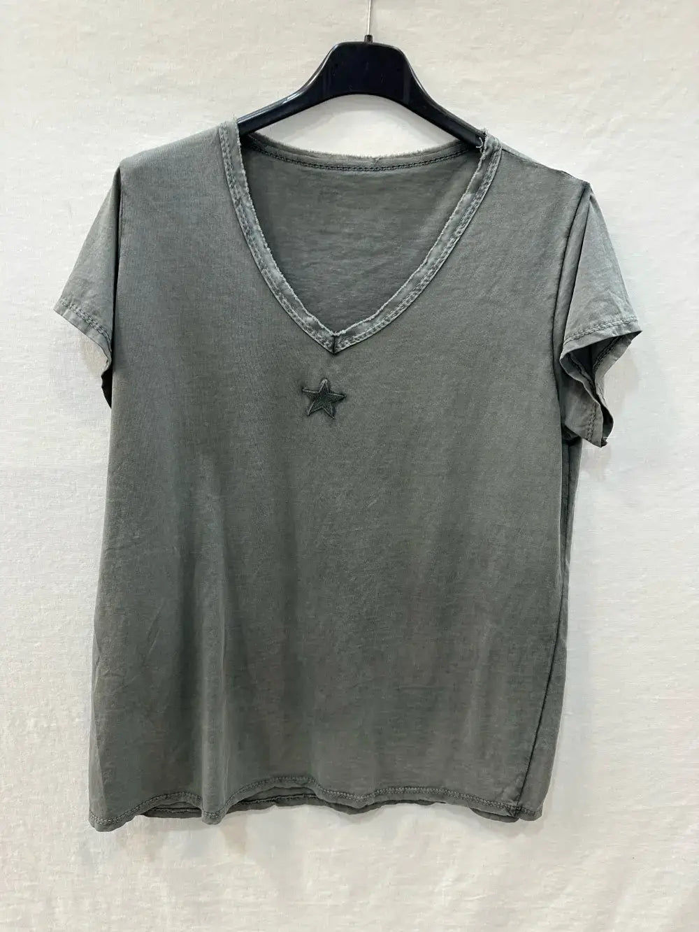 T-shirt Brodé À Étoile @368930_TsEBrode