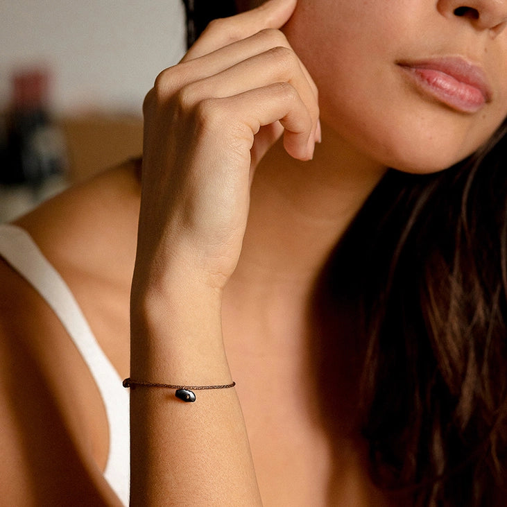 Bracelet ancrage agate