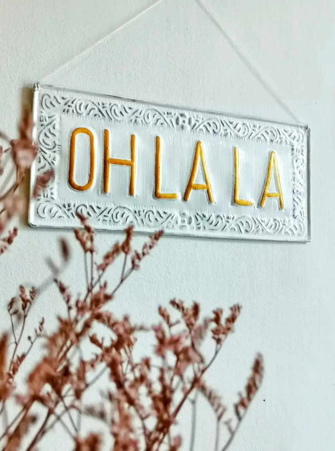 plaque oh la la