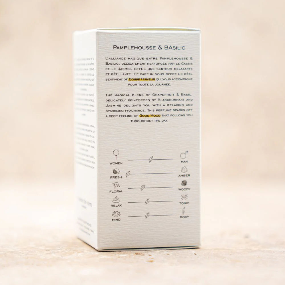 Parfum Pamplemousse & Basilic (30 ml)