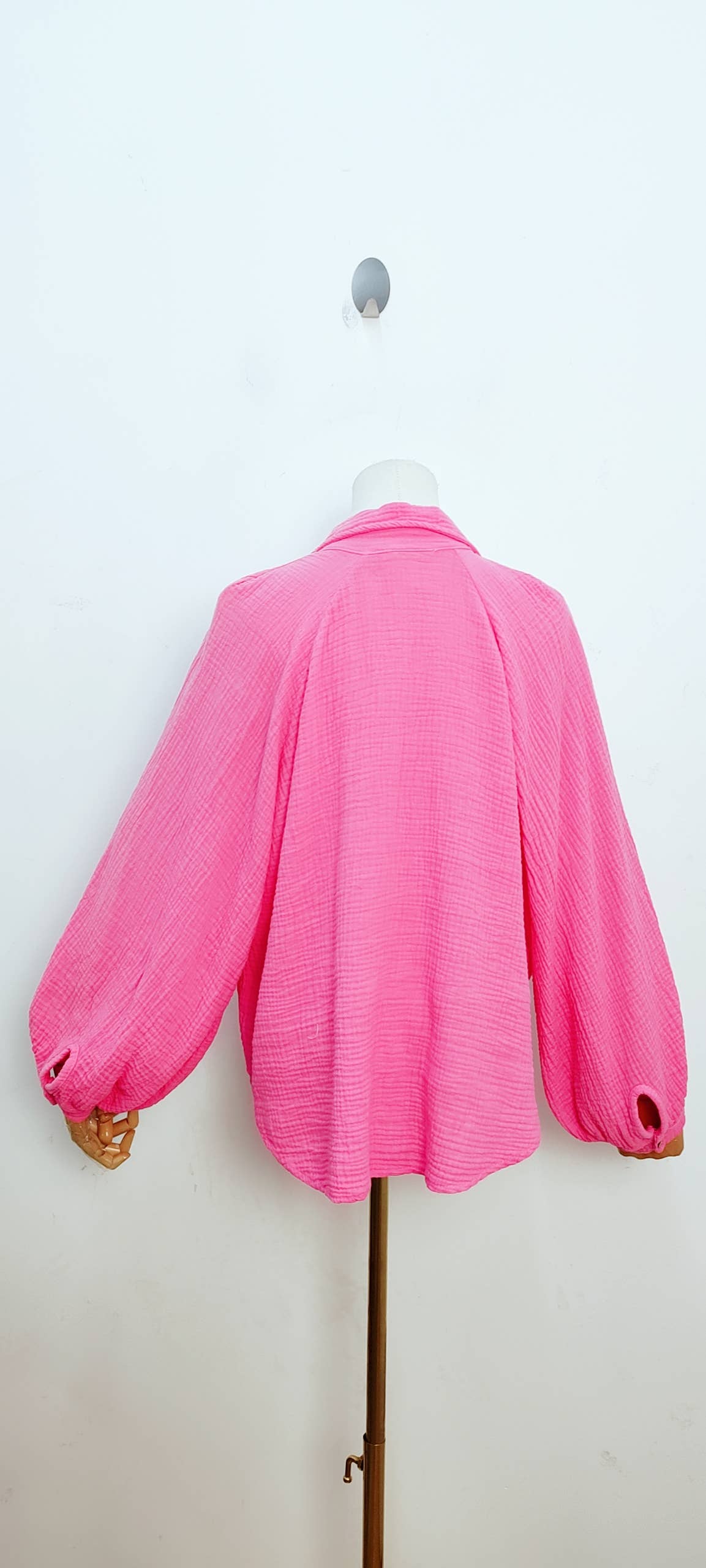 Blouse En Gaz De Coton- 11068g
