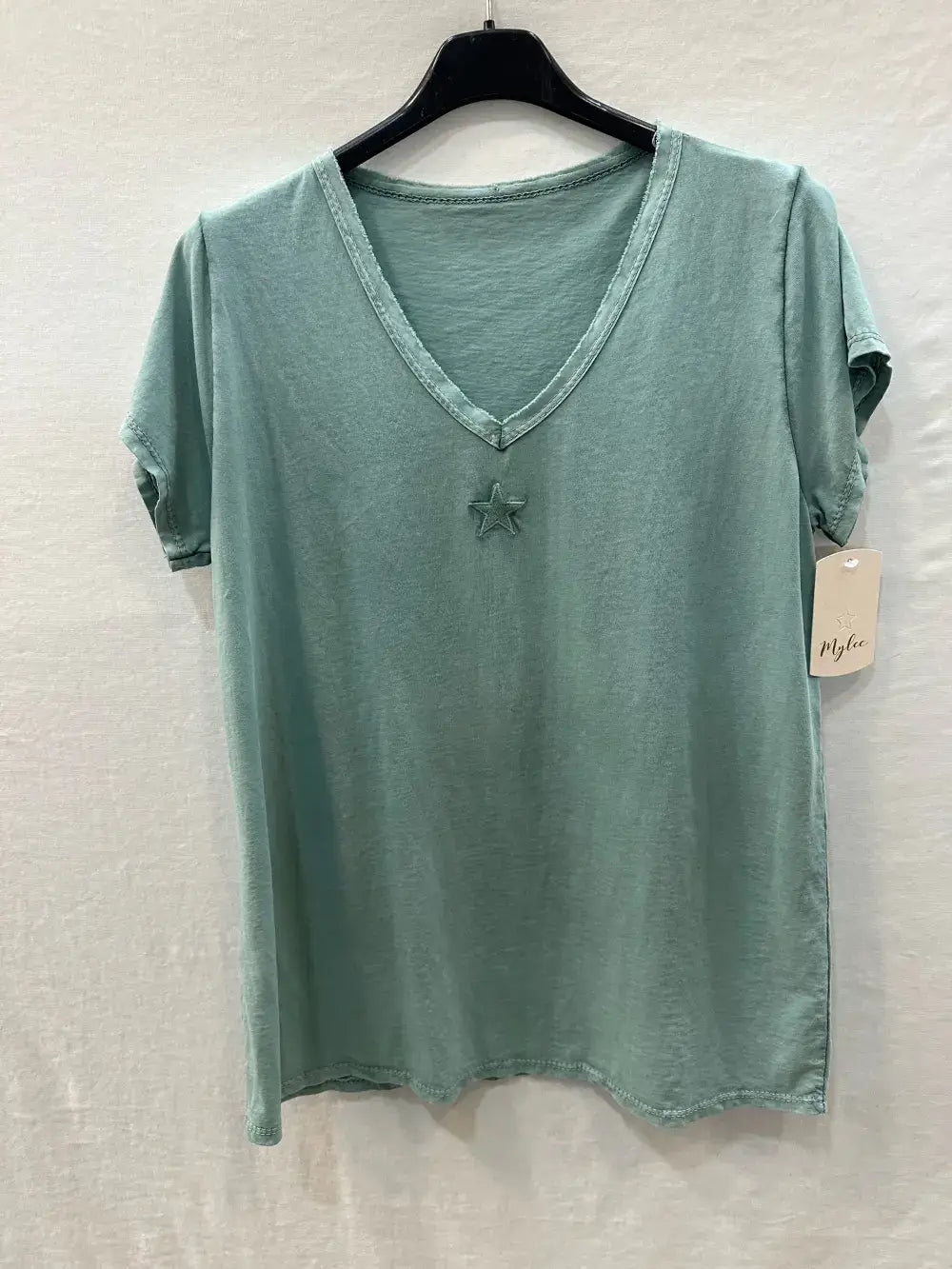T-shirt Brodé À Étoile @368930_TsEBrode