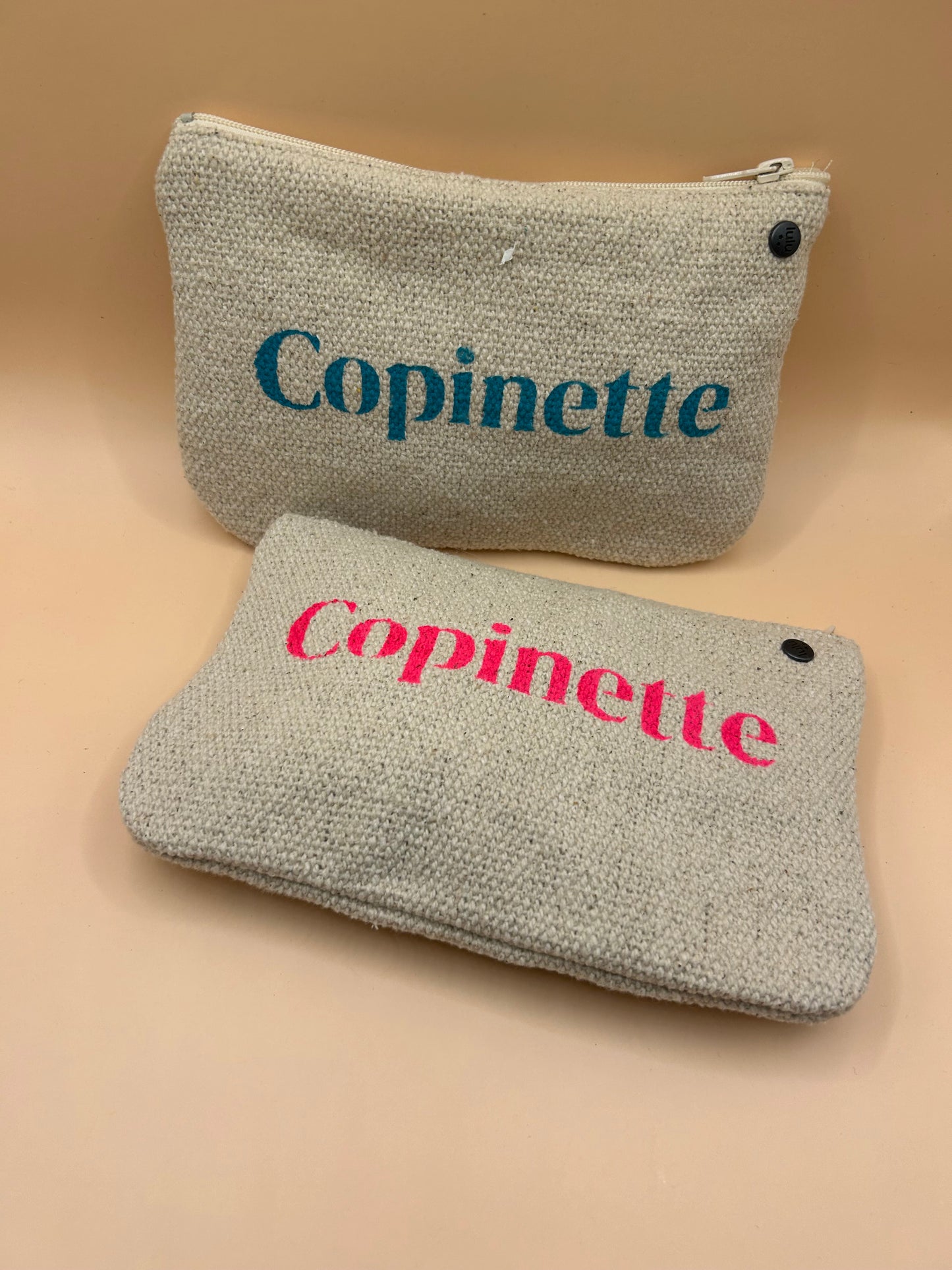 Lulu en Provene pochette nature "Copinette" XS
