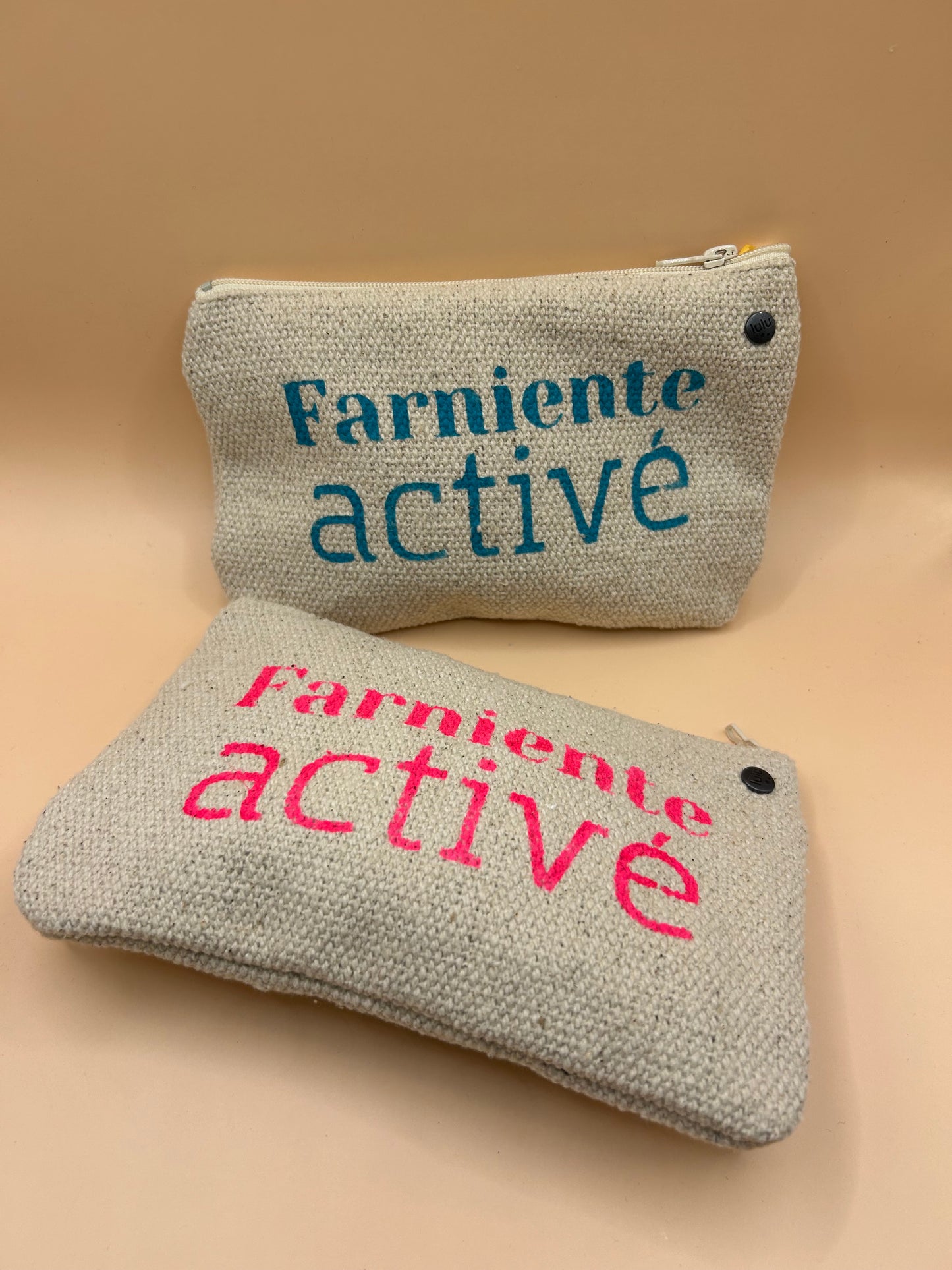 Lulu en Provence pochette nature "Farniente activé" XS