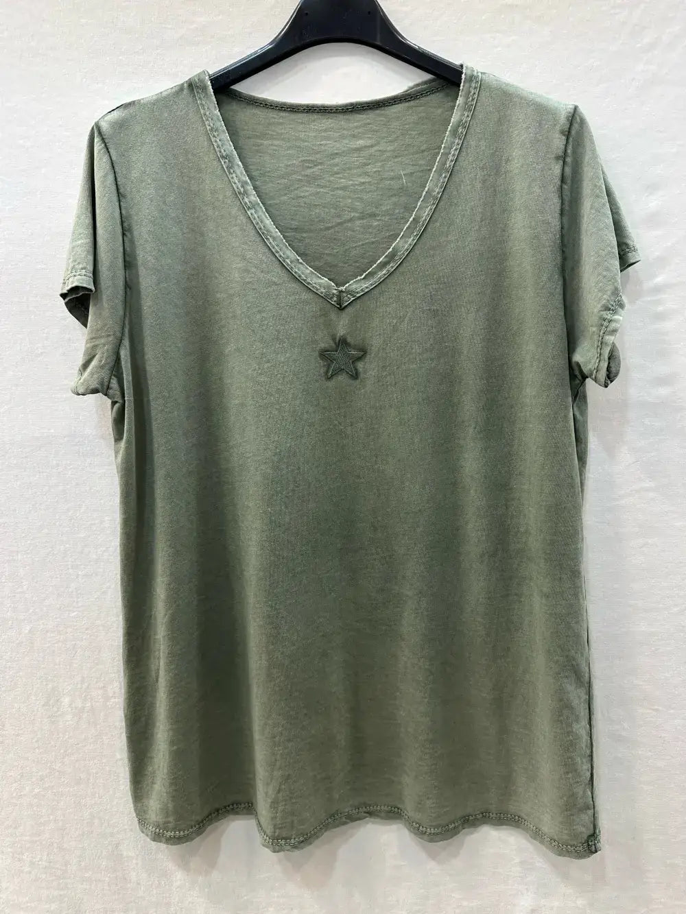 T-shirt Brodé À Étoile @368930_TsEBrode