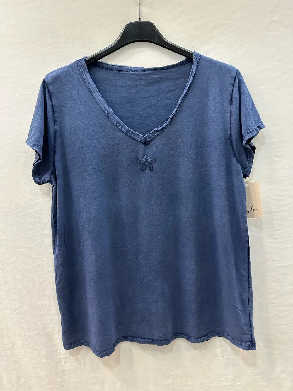 T-shirt Brodé À Étoile @368930_TsEBrode
