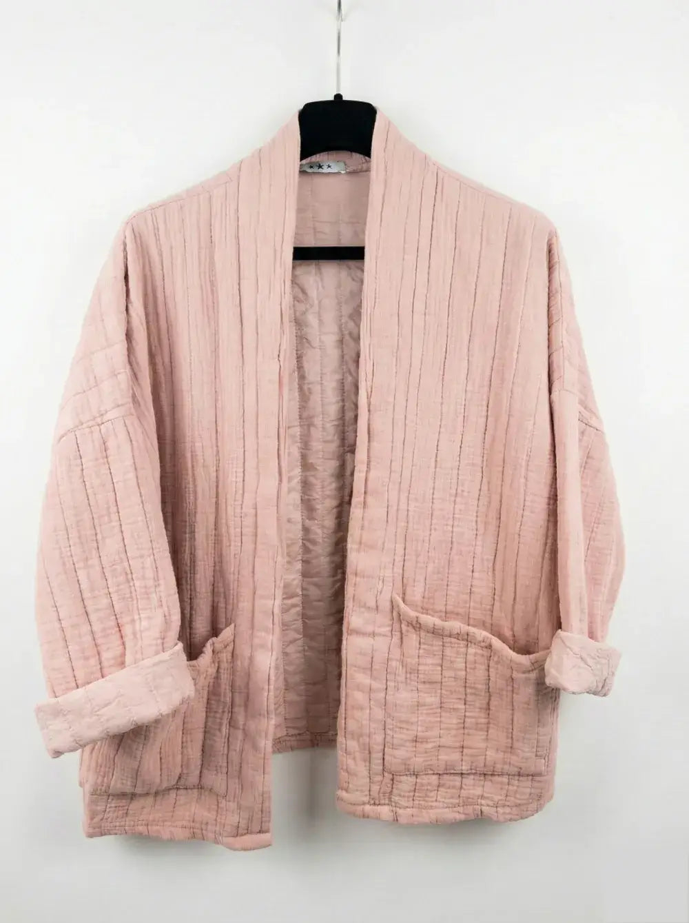 Veste matelassée en gaze de coton @5343_VesMatelasséGaze