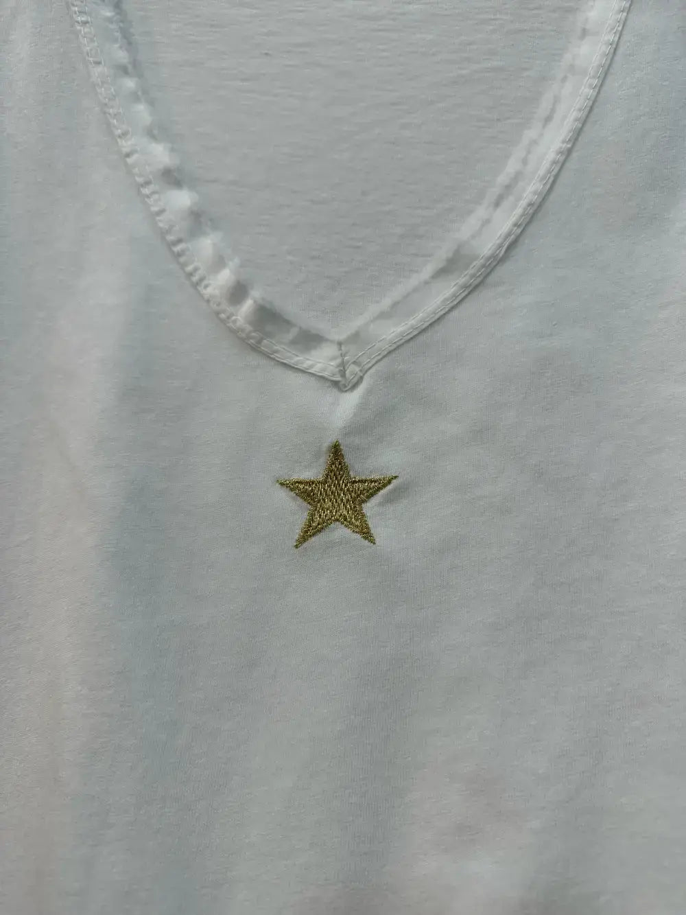 T-shirt Brodé À Étoile @368930_TsEBrode
