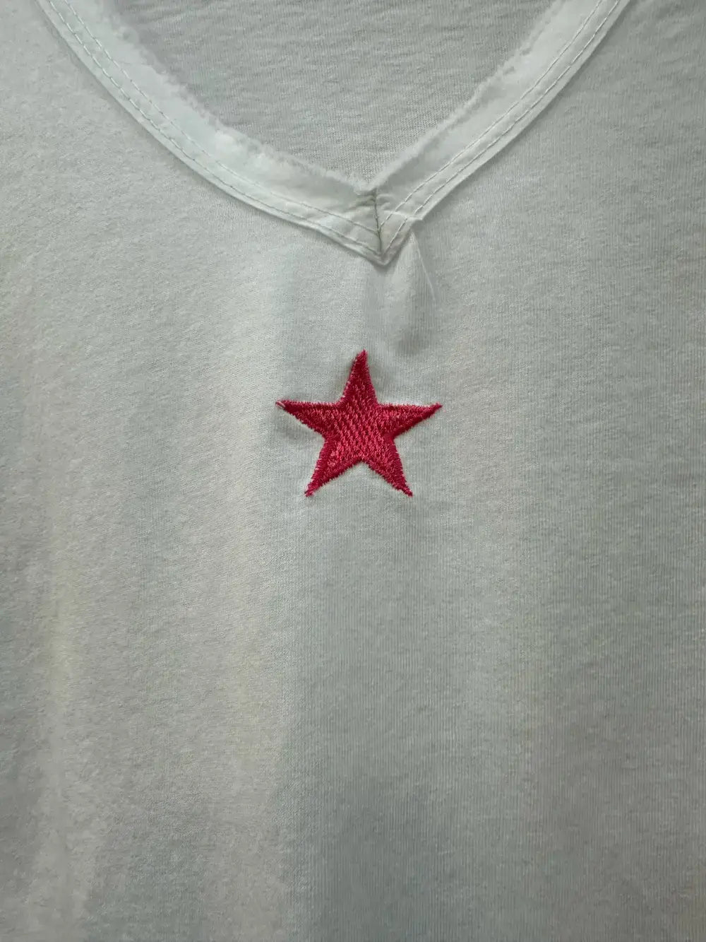 T-shirt Brodé À Étoile @368930_TsEBrode