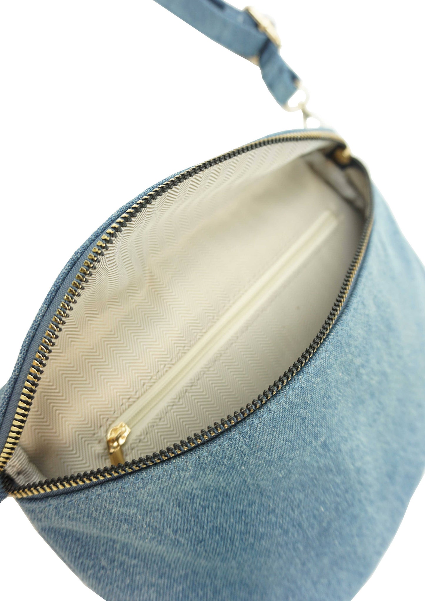 Sac banane en jean 36406-2