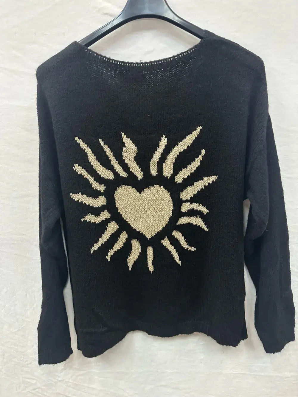 Pull À Motifs Soleille Au Dos @35669_PulSoleille