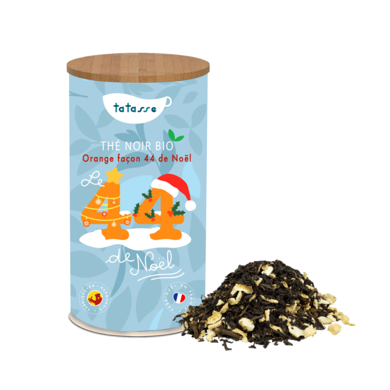44 de Noël - Thé noir BIO orange et au gingembre