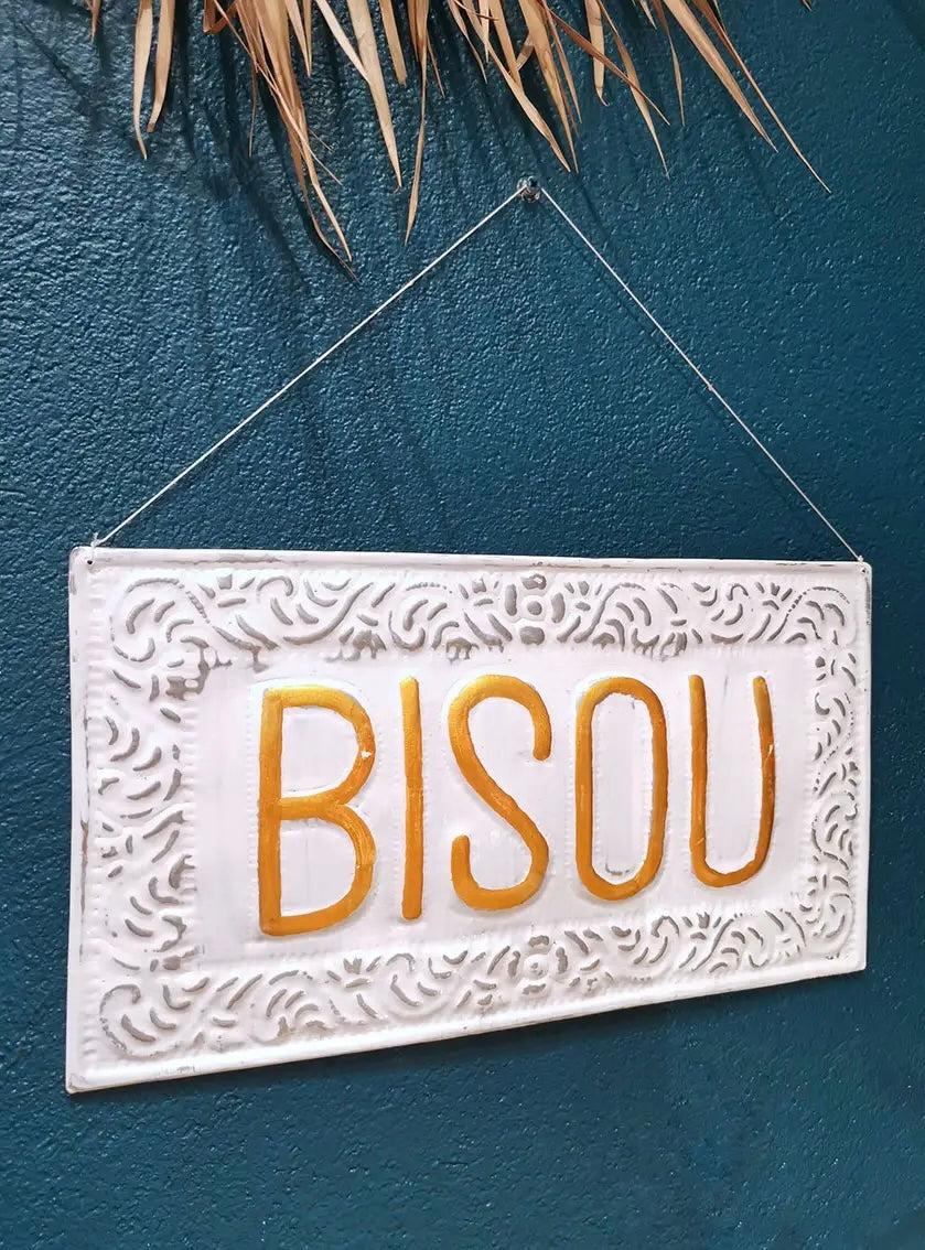 plaque bisou