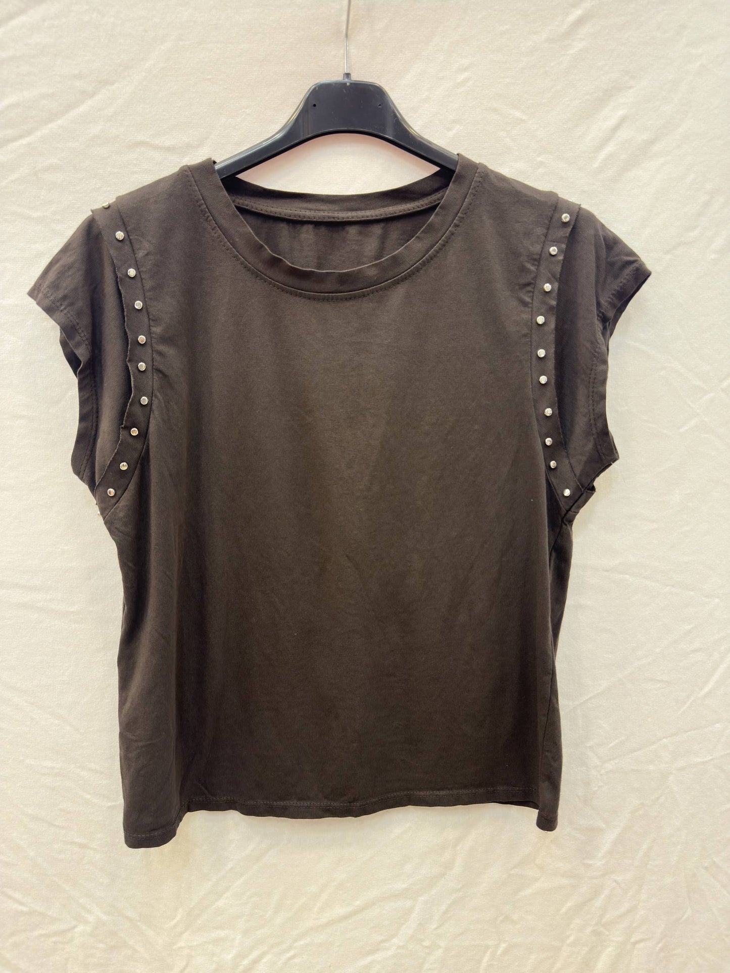 T-shirt à Clous en Coton @20653_TsClous