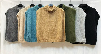 Pull sans manches avec ouverture sur les cotés @50592_PullOu