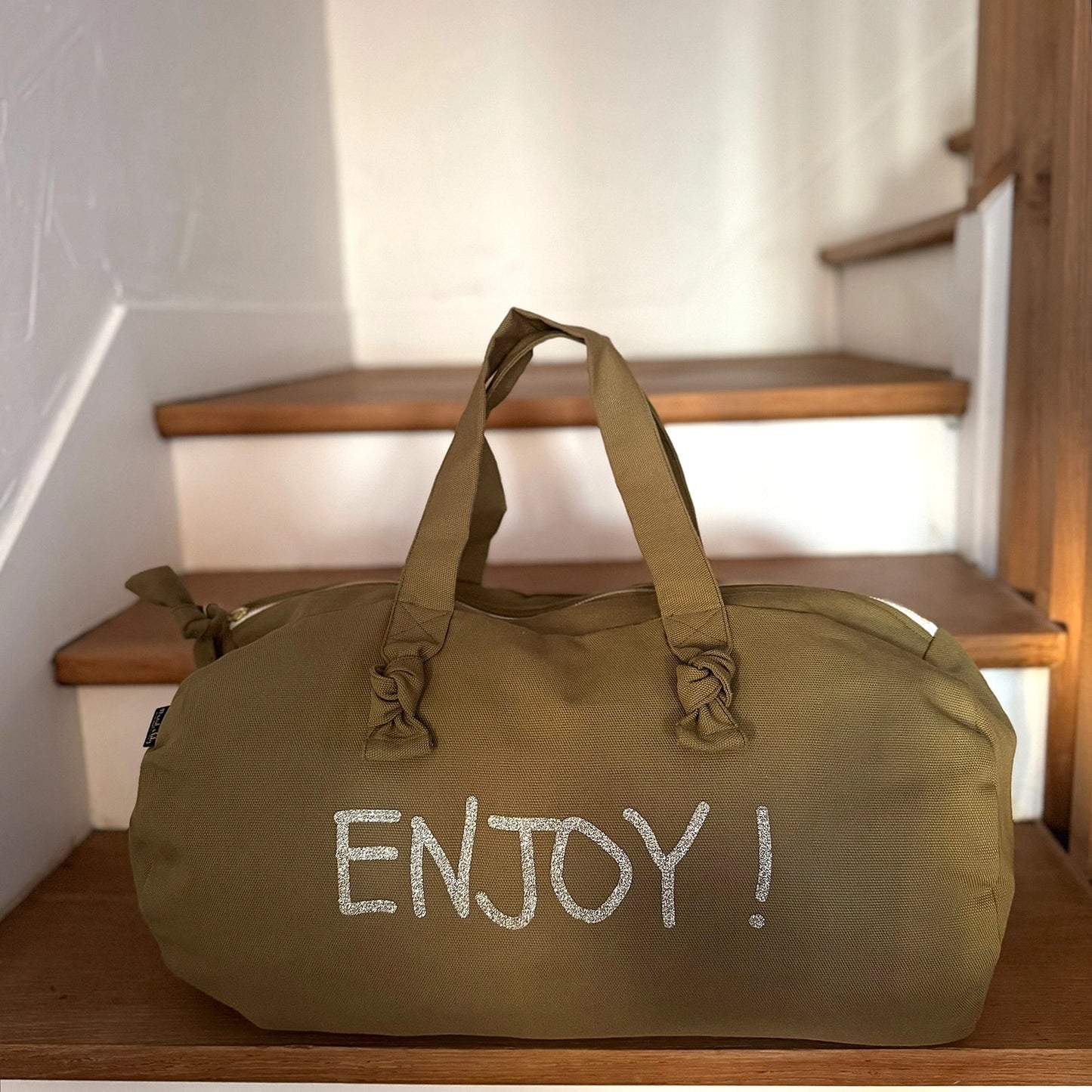 Sac polochon - vert olive