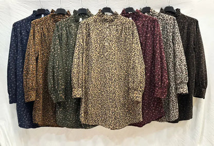 Robe Velours Léopard  @69098Leo_RVLeo