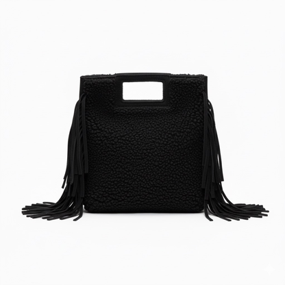 SAC MARION MOUMOUTE GARNI CUIR TEDDY