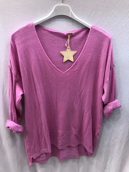 Pull Fine maille uni @30200