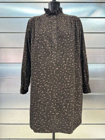 Robe Velours Léopard  @69098Leo_RVLeo