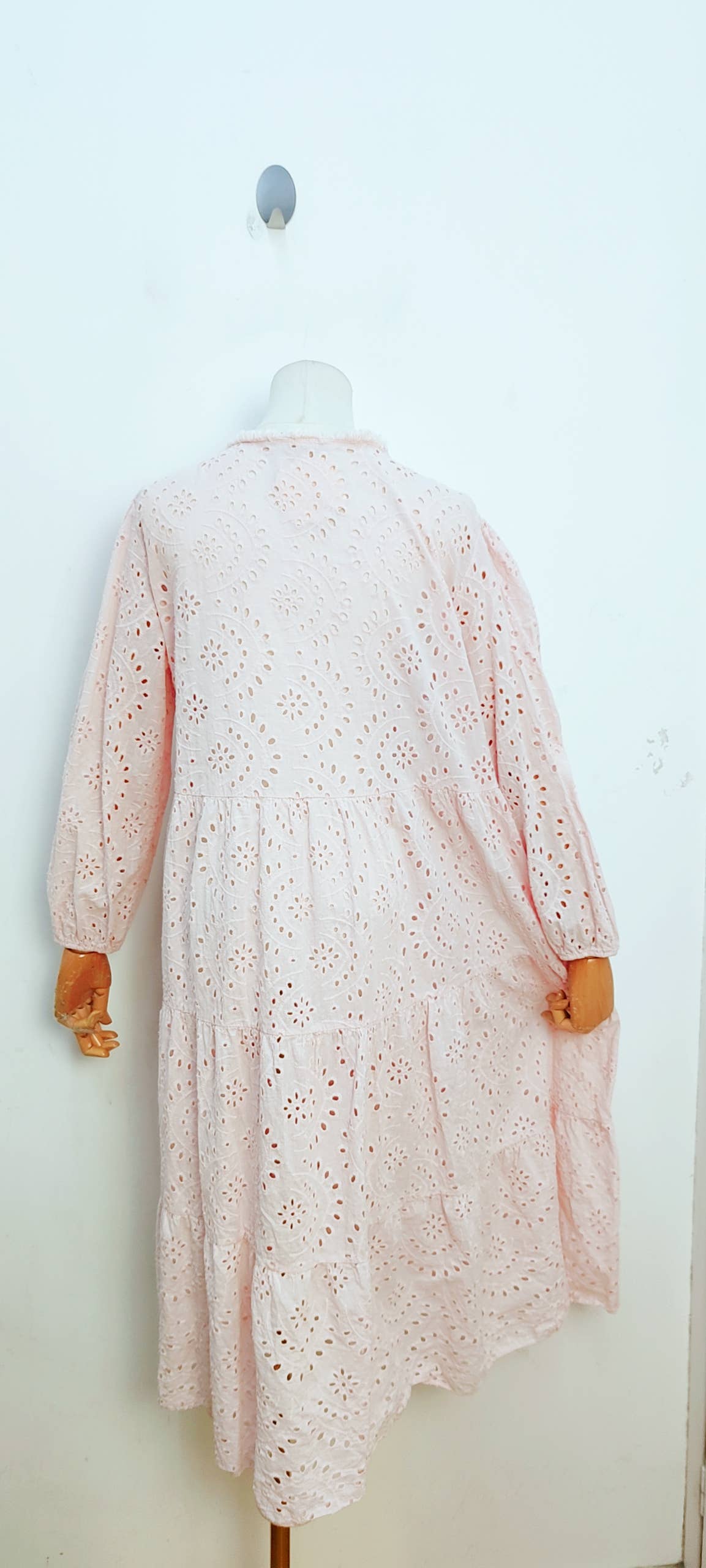 Robe En Broderie Anglaise- 10935
