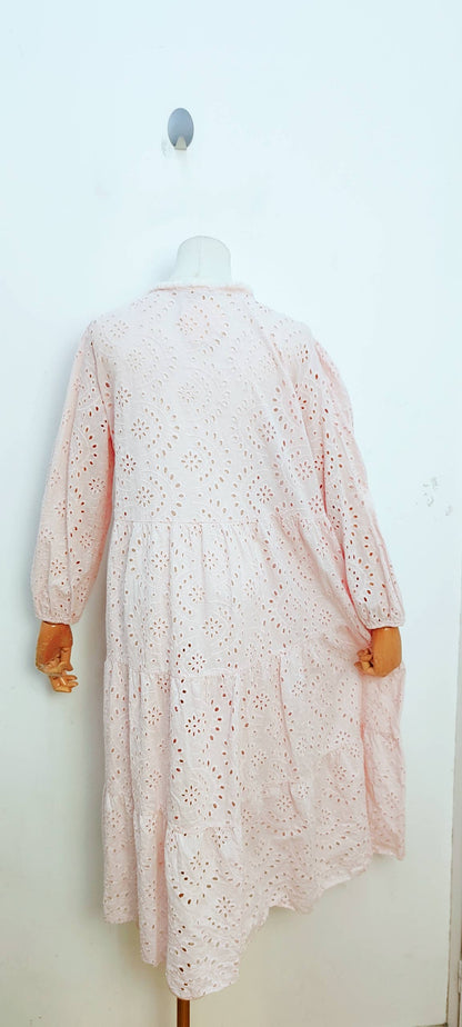 Robe En Broderie Anglaise- 10935