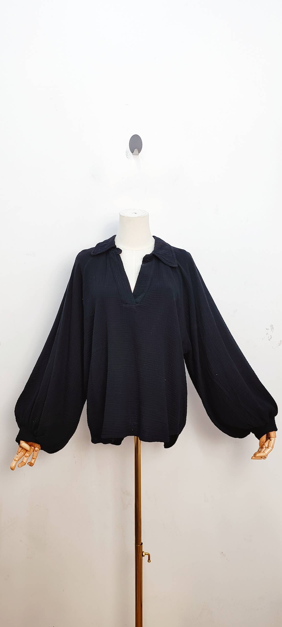 Blouse En Gaz De Coton- 11068g