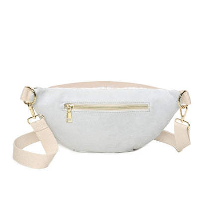 Sac bandoulière bimatière