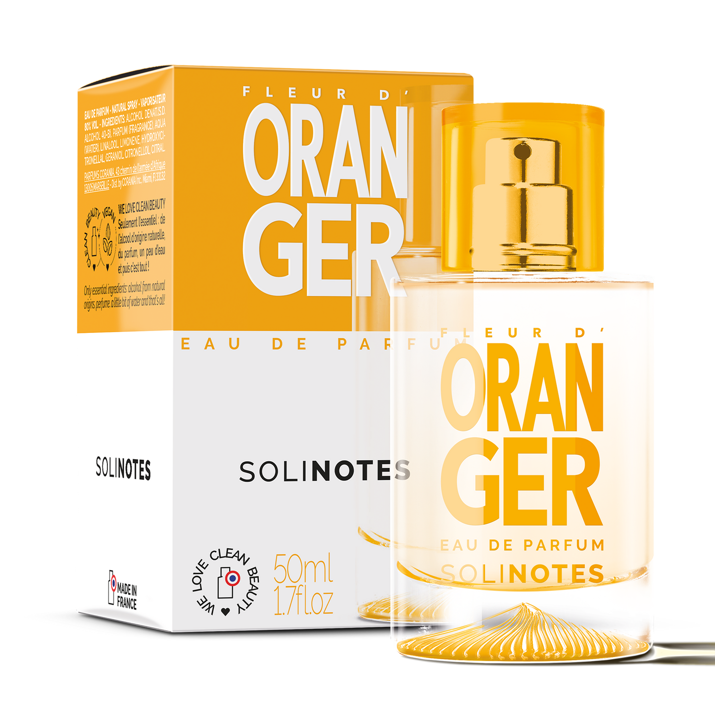Solinotes Fleur d'Oranger Eau de parfum 50ml