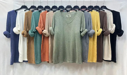 Haut Côtelée À Patchwork @92685_HMade