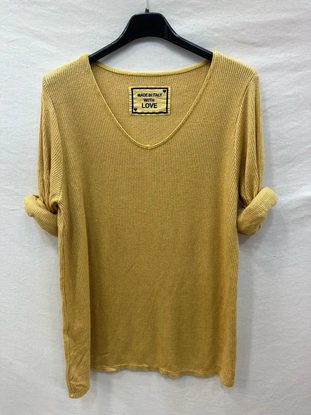 Haut Côtelée À Patchwork @92685_HMade