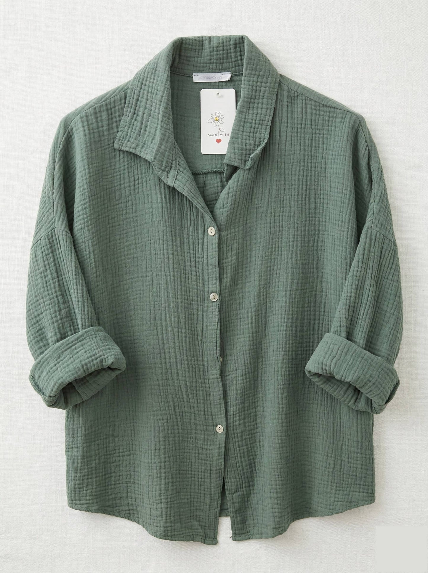 Chemise en Gaze de Coton @10787_ChGazeUni