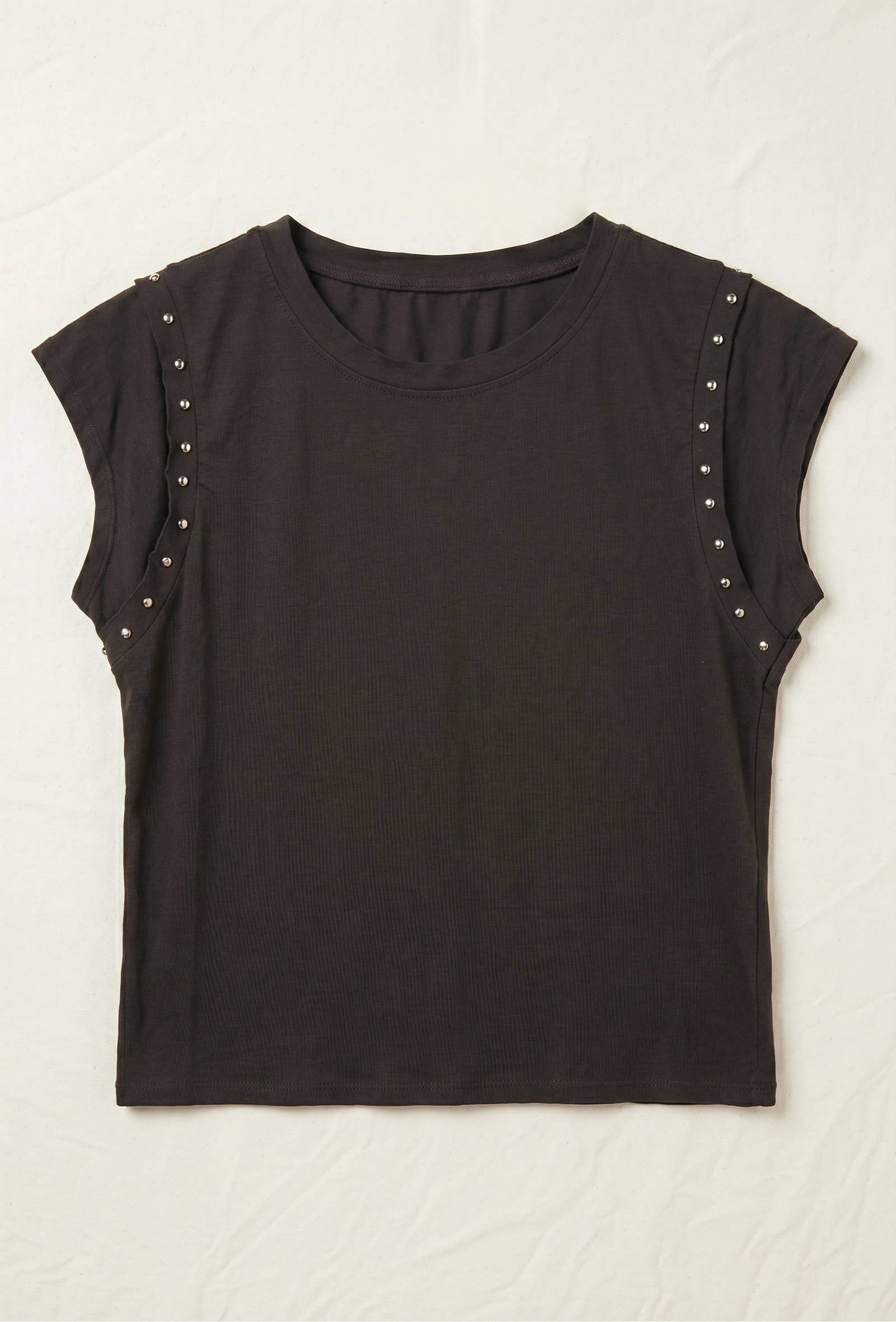 T-shirt à Clous en Coton @20653_TsClous