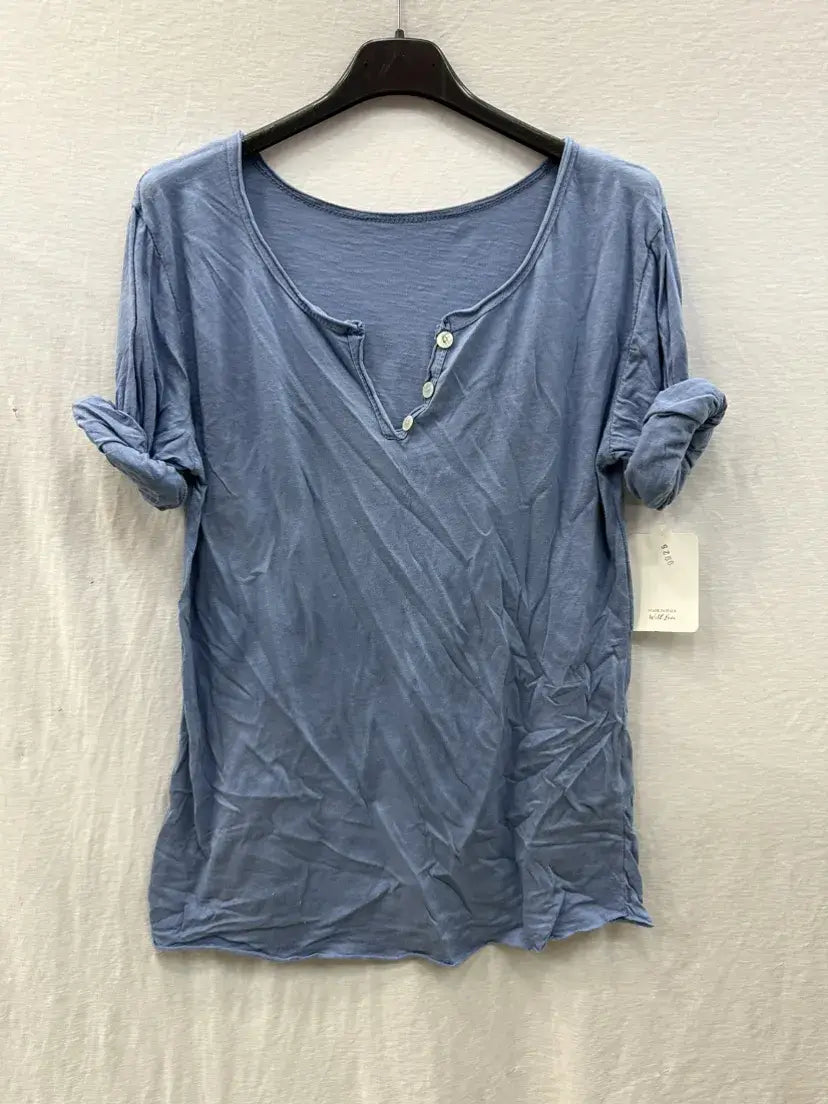 T-Shirt col tunisien manches longues @9925 col tunisien
