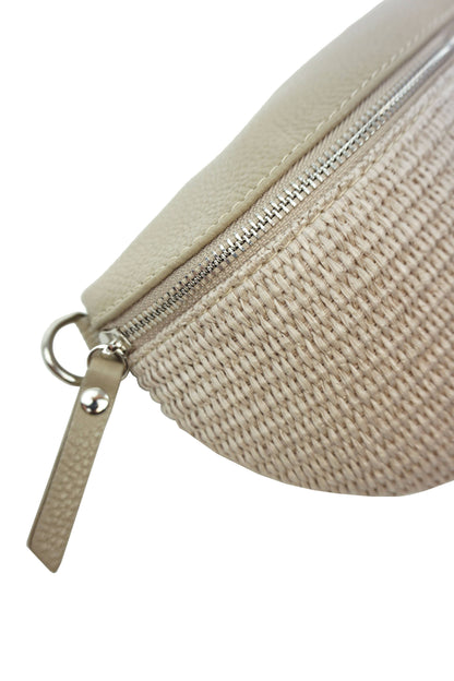 Sac banane raphia Coline 53014
