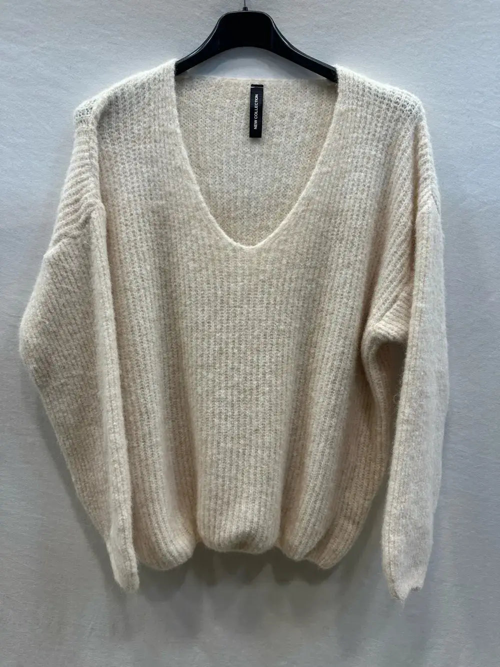 Pull Alpaga Epais Col V @33771_PuCoteletAlpaga