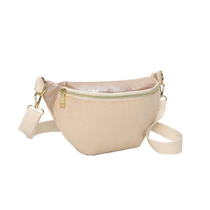 Sac bandoulière bimatière