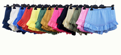 Short Jupe-Culotte à Volants @C85373_ShCulotteVC