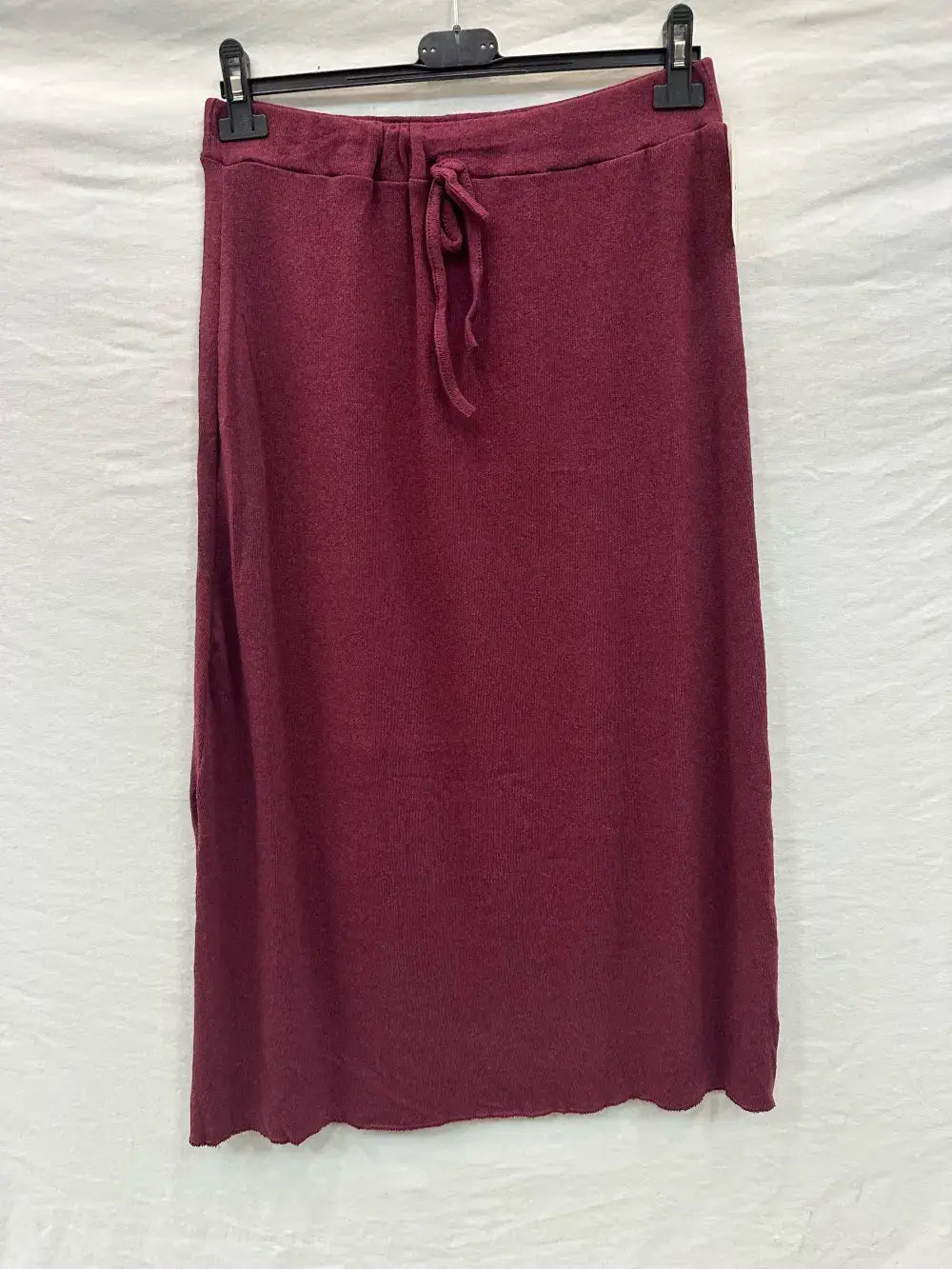 Jupe Longue Avec Fentes @6930_JuFenteUni