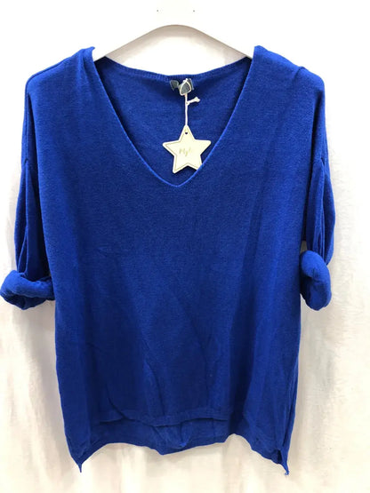 Pull Fine maille uni @30200