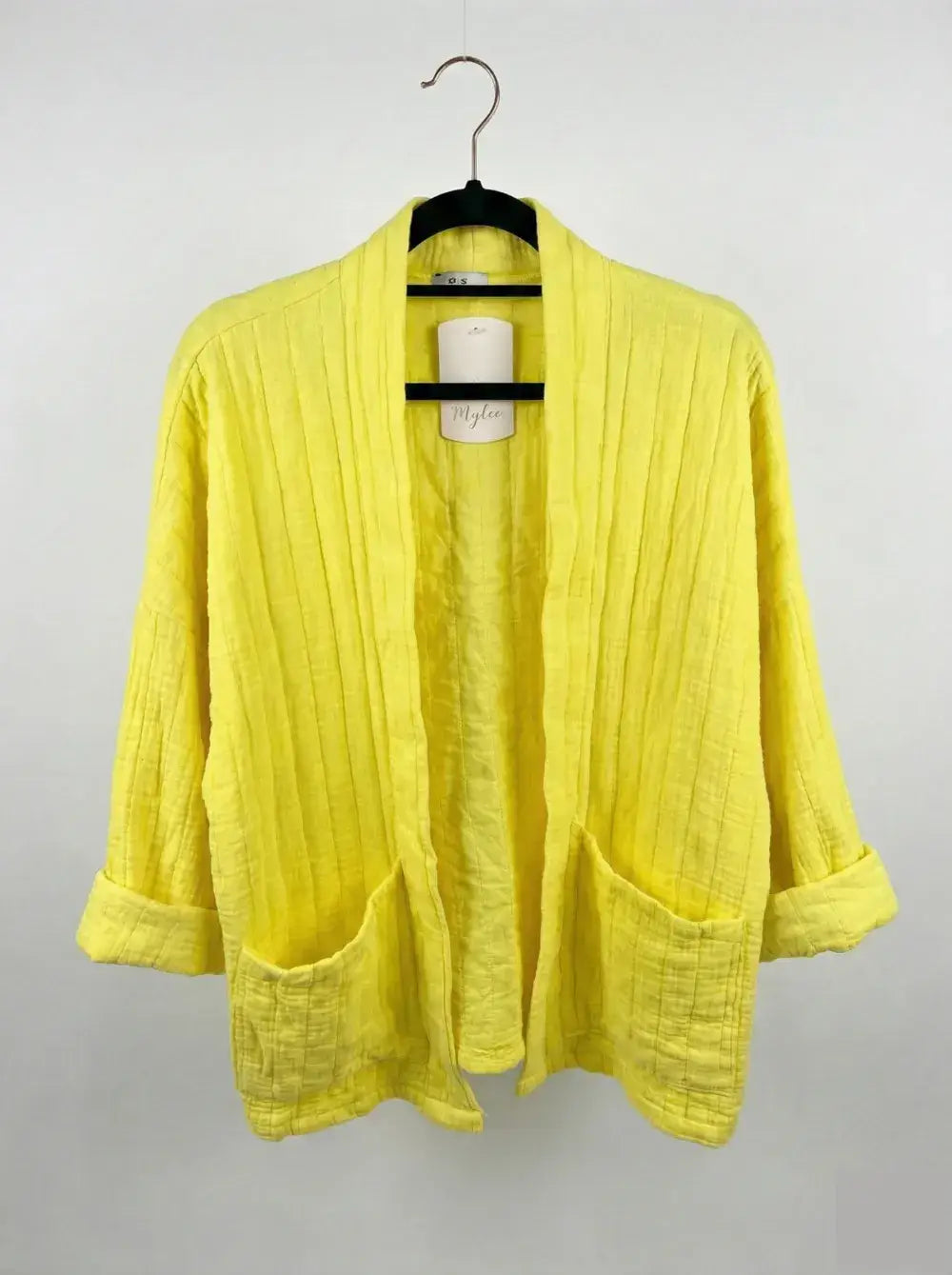Veste matelassée en gaze de coton @5343_VesMatelasséGaze