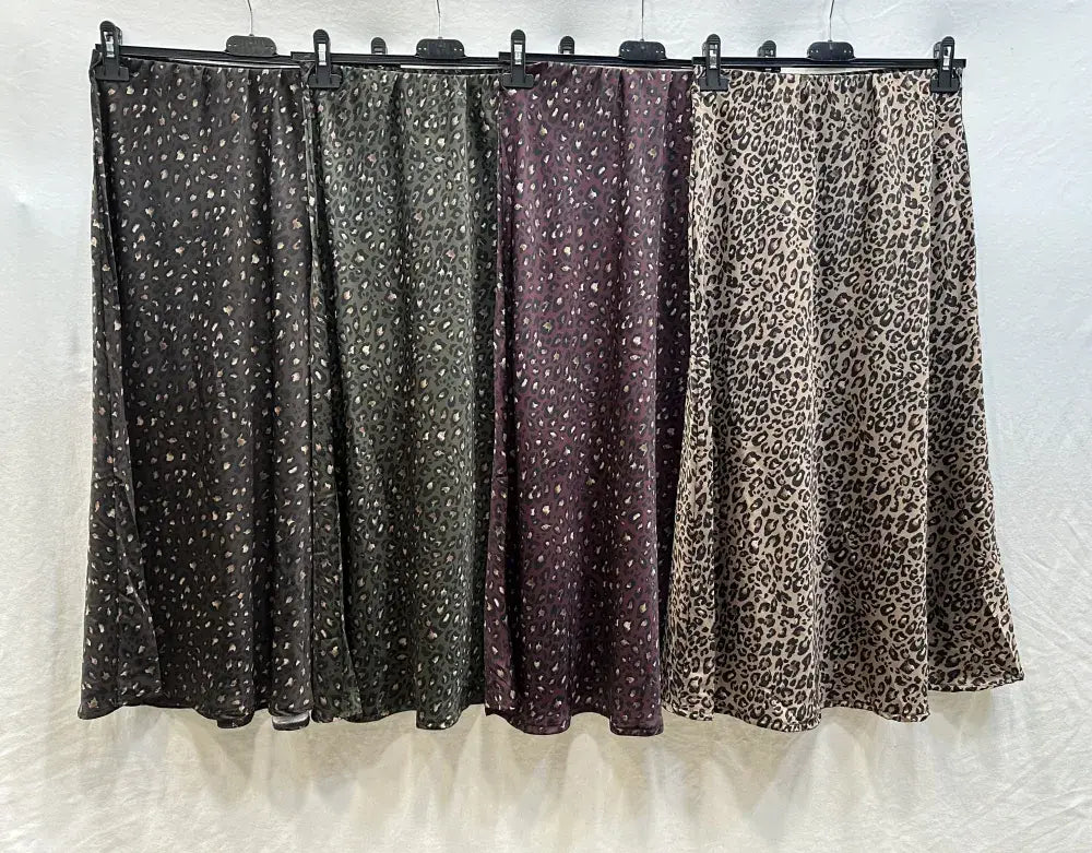 Jupe Satiné Léopard @7448_JuLeoSatin