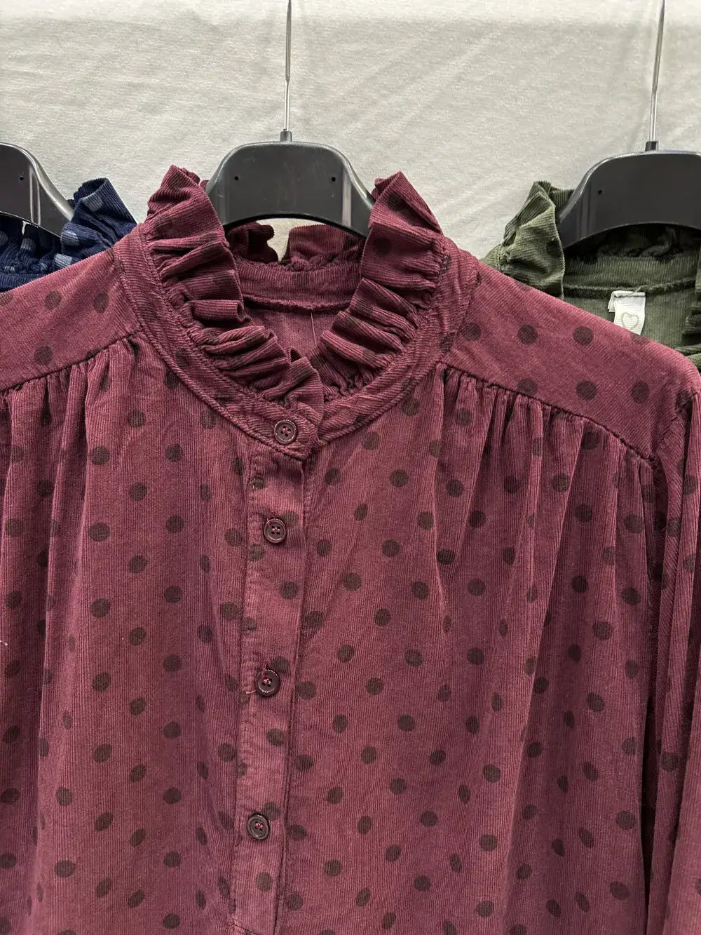 Robe En Velours Imprimé Aux Pois @69098Pois_RVPois