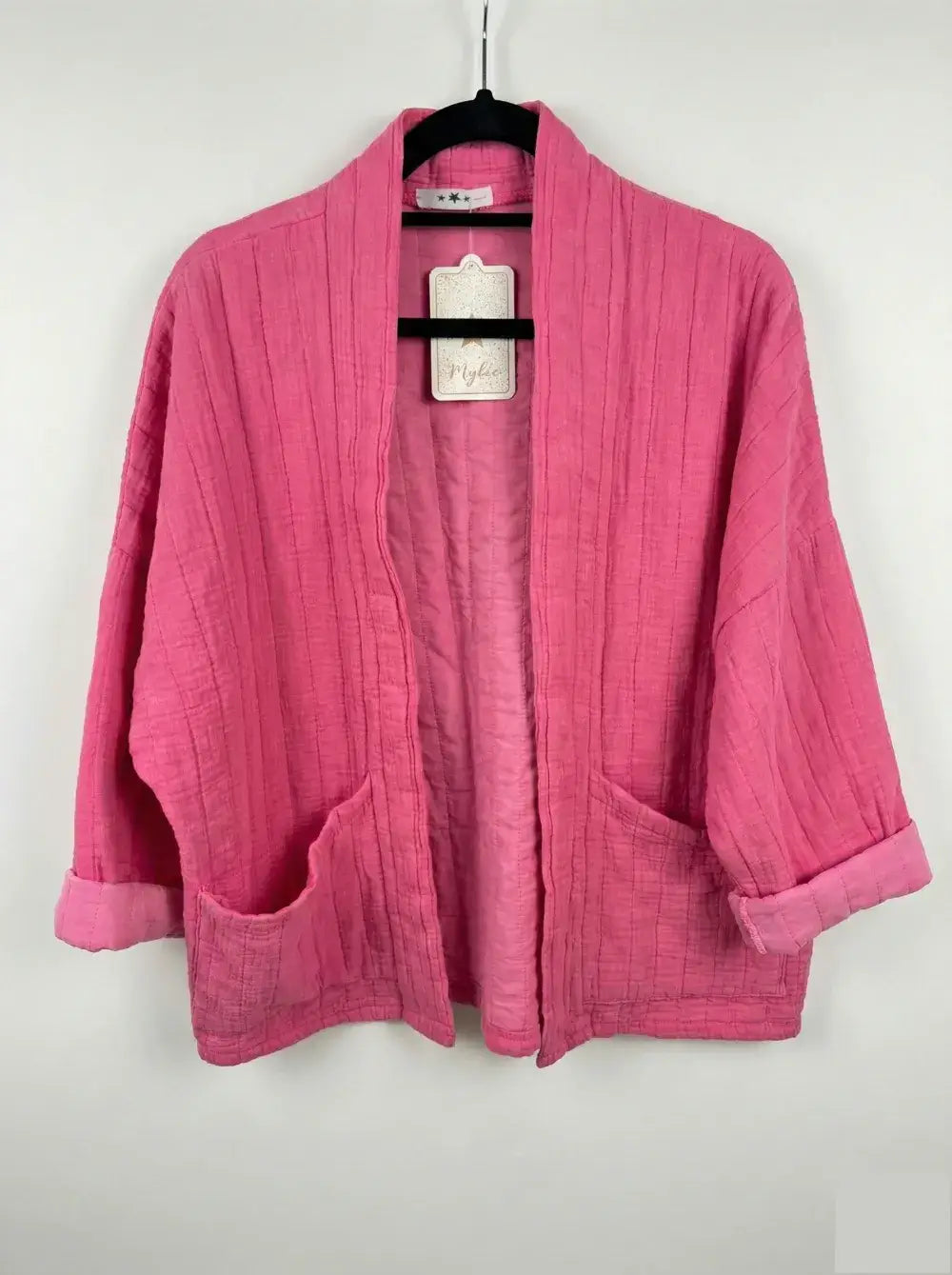 Veste matelassée en gaze de coton @5343_VesMatelasséGaze