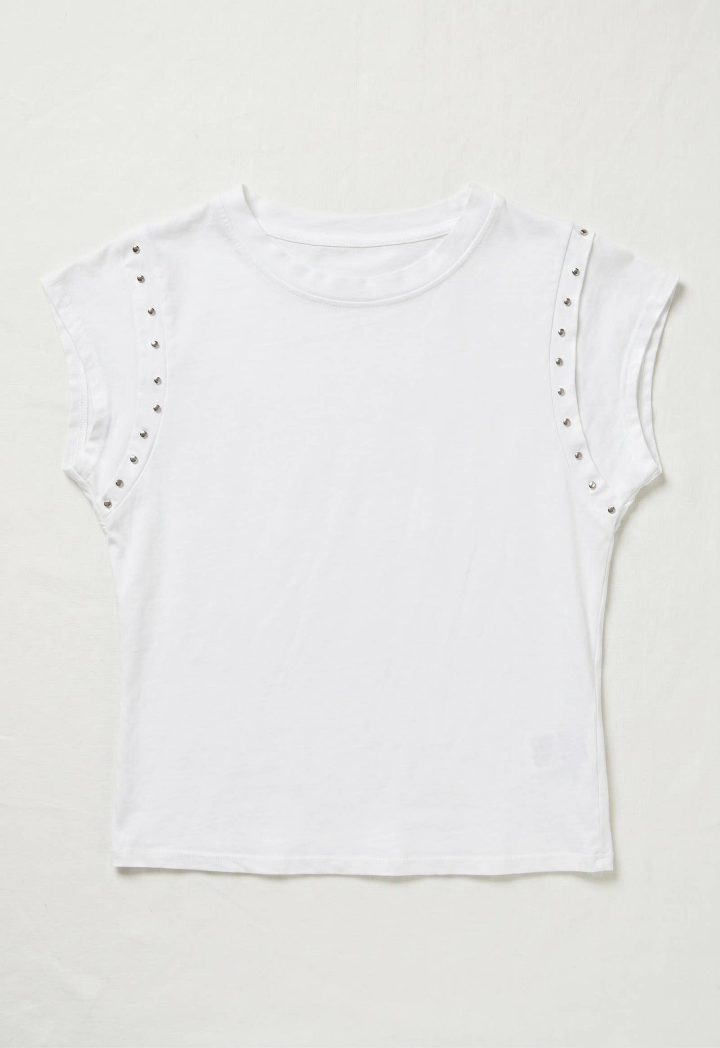 T-shirt à Clous en Coton @20653_TsClous