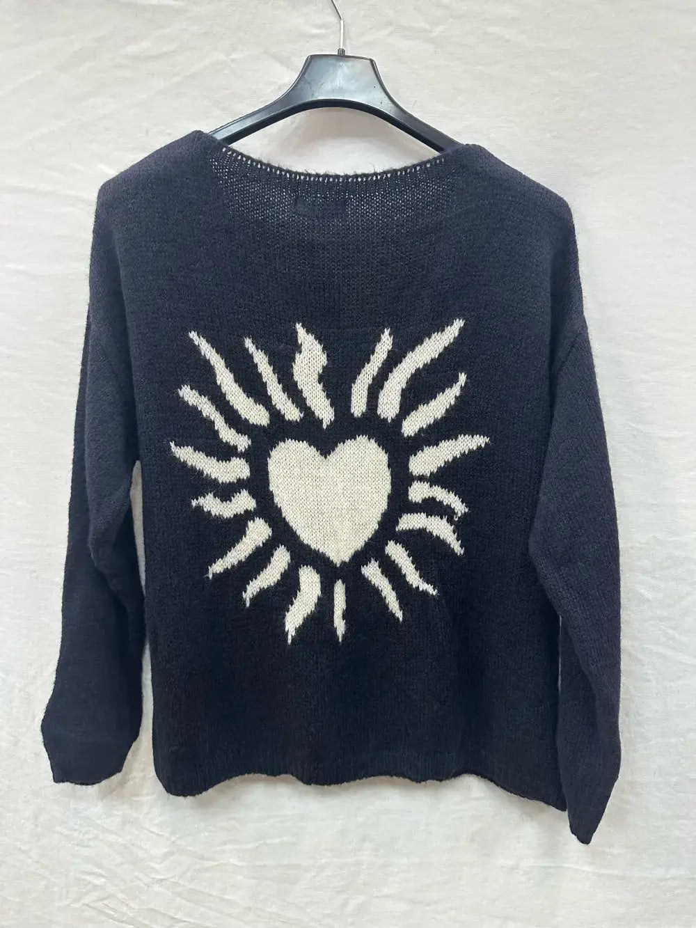 Pull À Motifs Soleille Au Dos @35669_PulSoleille