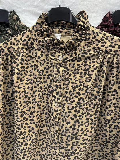 Robe Velours Léopard  @69098Leo_RVLeo