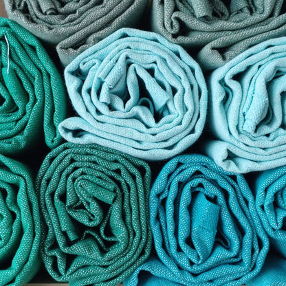 Fouta Auténtica Rose pêche Tissage plat 100% coton