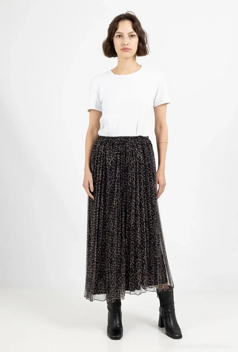 Jupe Tulle à léopard @Jupe Tulle à léopard